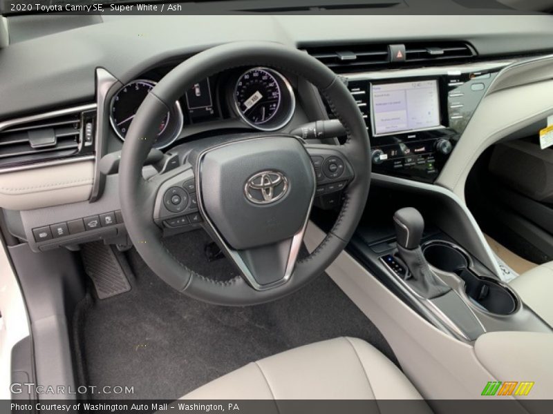 Super White / Ash 2020 Toyota Camry SE