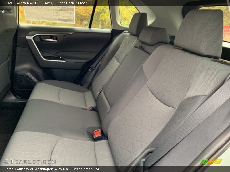 Rear Seat of 2020 RAV4 XLE AWD