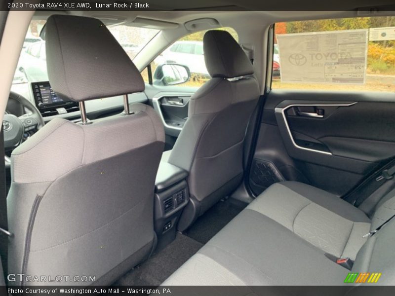 Rear Seat of 2020 RAV4 XLE AWD