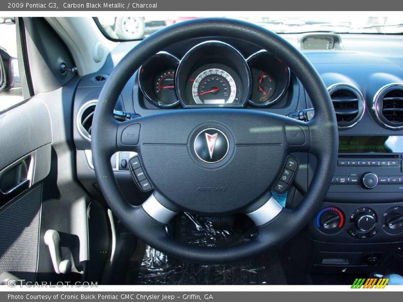 Carbon Black Metallic / Charcoal 2009 Pontiac G3