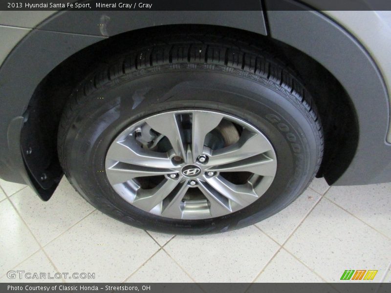 Mineral Gray / Gray 2013 Hyundai Santa Fe Sport