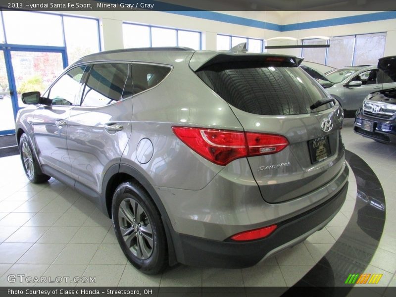 Mineral Gray / Gray 2013 Hyundai Santa Fe Sport