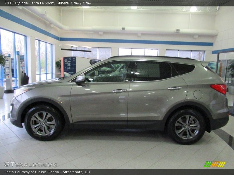 Mineral Gray / Gray 2013 Hyundai Santa Fe Sport