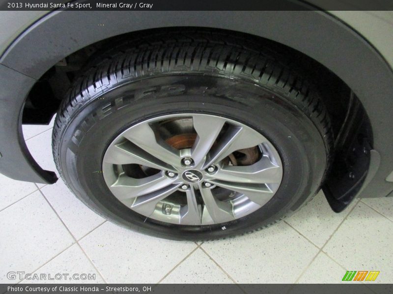 Mineral Gray / Gray 2013 Hyundai Santa Fe Sport