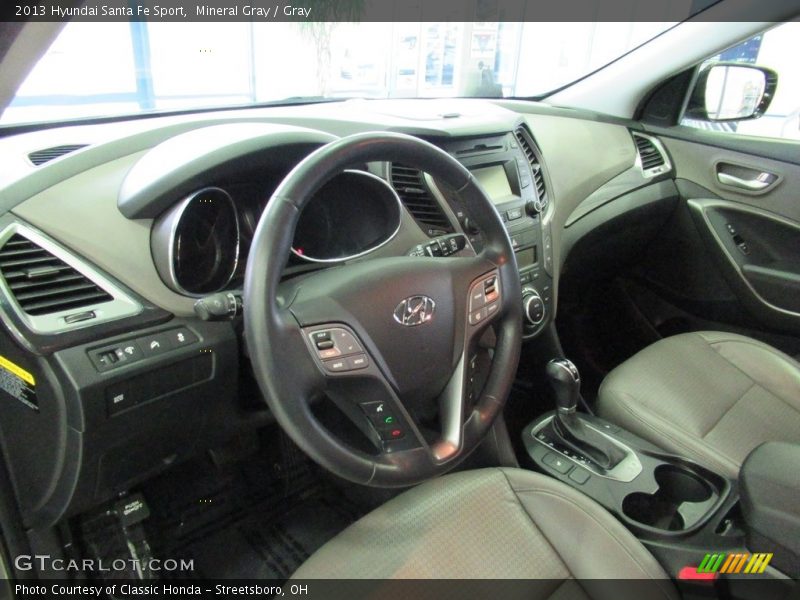 Mineral Gray / Gray 2013 Hyundai Santa Fe Sport