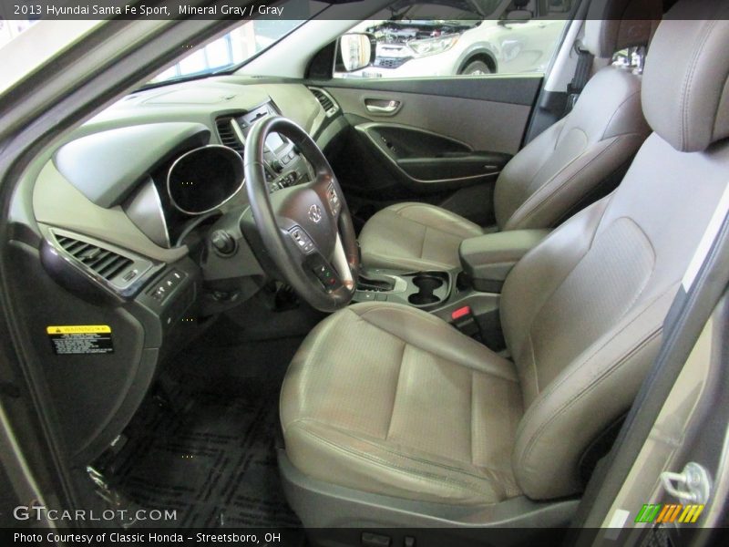 Mineral Gray / Gray 2013 Hyundai Santa Fe Sport
