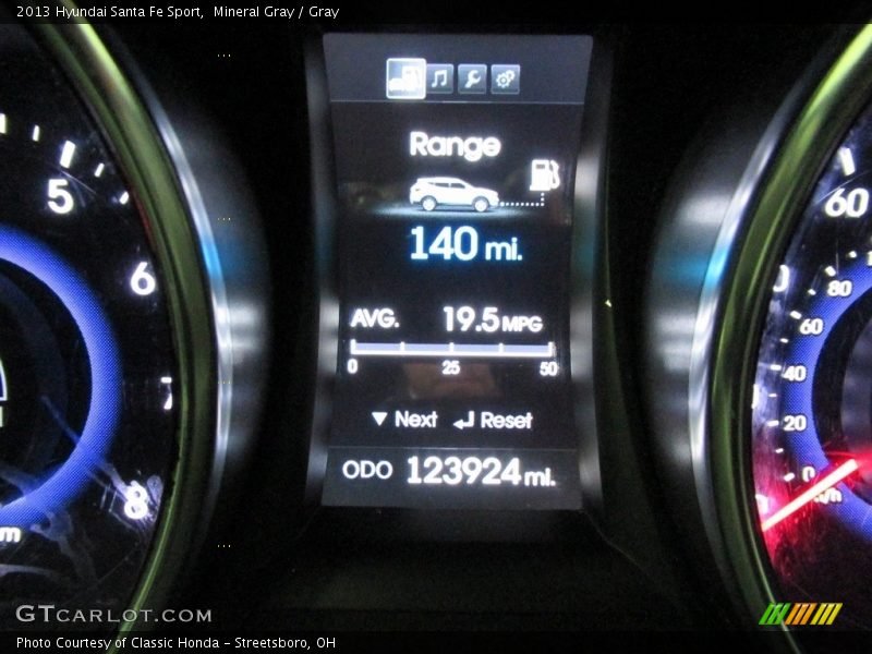Mineral Gray / Gray 2013 Hyundai Santa Fe Sport