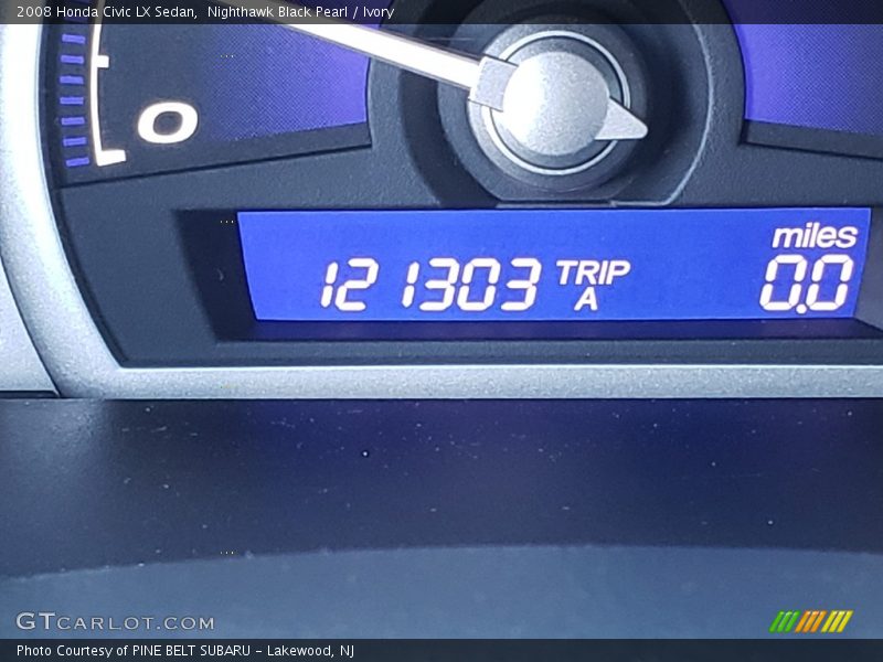 Nighthawk Black Pearl / Ivory 2008 Honda Civic LX Sedan