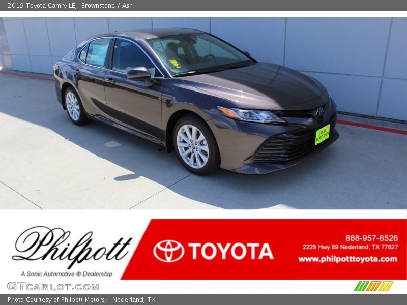 Brownstone / Ash 2019 Toyota Camry LE