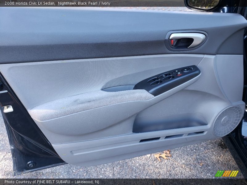 Nighthawk Black Pearl / Ivory 2008 Honda Civic LX Sedan