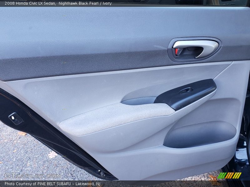 Nighthawk Black Pearl / Ivory 2008 Honda Civic LX Sedan