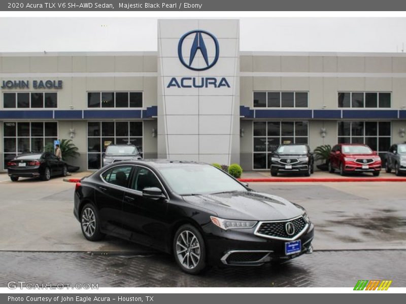 Majestic Black Pearl / Ebony 2020 Acura TLX V6 SH-AWD Sedan