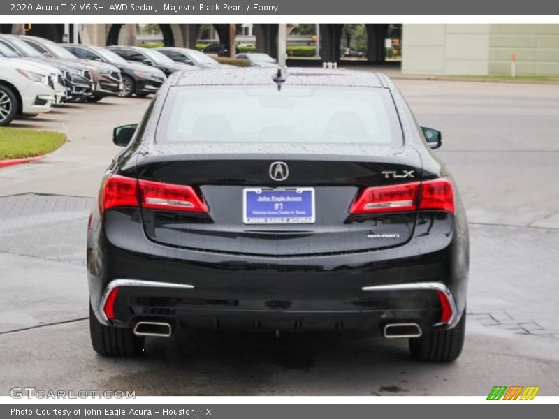 Majestic Black Pearl / Ebony 2020 Acura TLX V6 SH-AWD Sedan