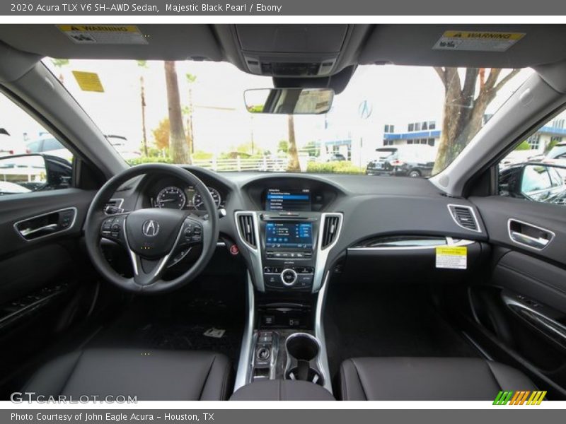 Majestic Black Pearl / Ebony 2020 Acura TLX V6 SH-AWD Sedan