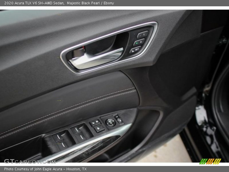 Majestic Black Pearl / Ebony 2020 Acura TLX V6 SH-AWD Sedan