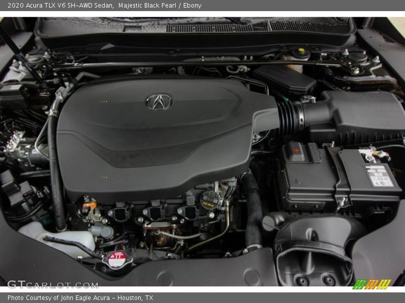 Majestic Black Pearl / Ebony 2020 Acura TLX V6 SH-AWD Sedan