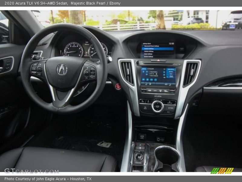 Majestic Black Pearl / Ebony 2020 Acura TLX V6 SH-AWD Sedan