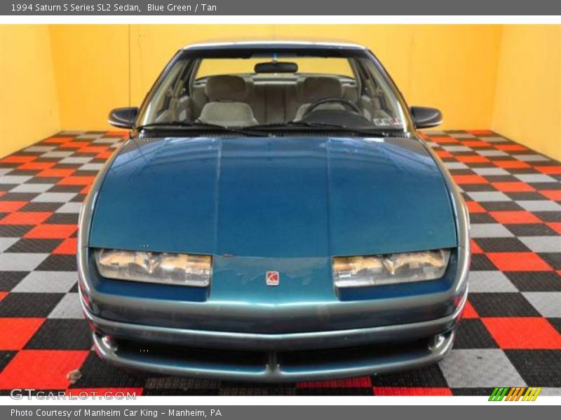 Blue Green / Tan 1994 Saturn S Series SL2 Sedan