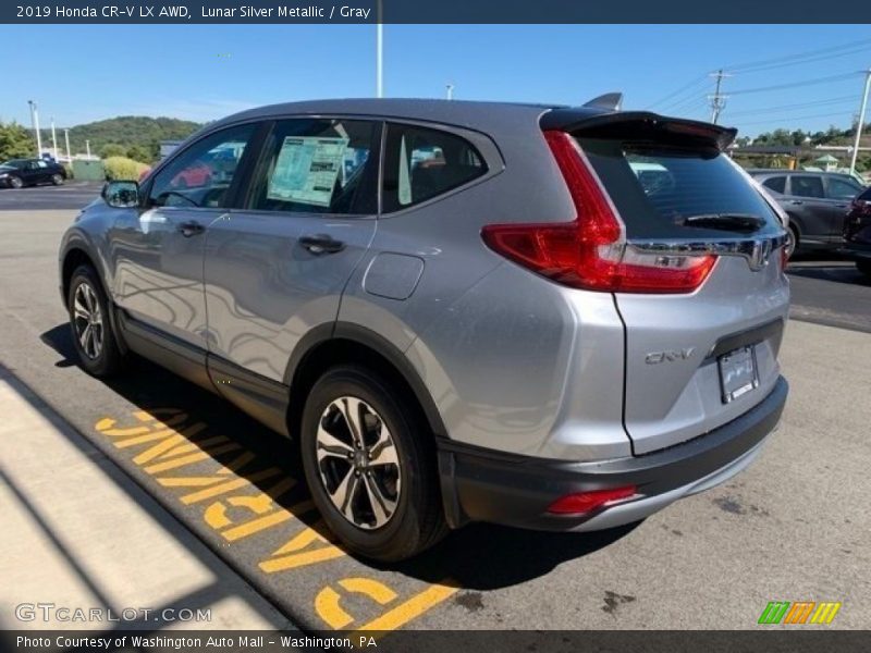 Lunar Silver Metallic / Gray 2019 Honda CR-V LX AWD