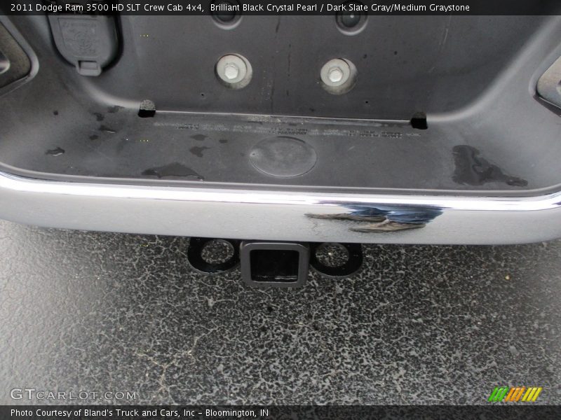 Brilliant Black Crystal Pearl / Dark Slate Gray/Medium Graystone 2011 Dodge Ram 3500 HD SLT Crew Cab 4x4