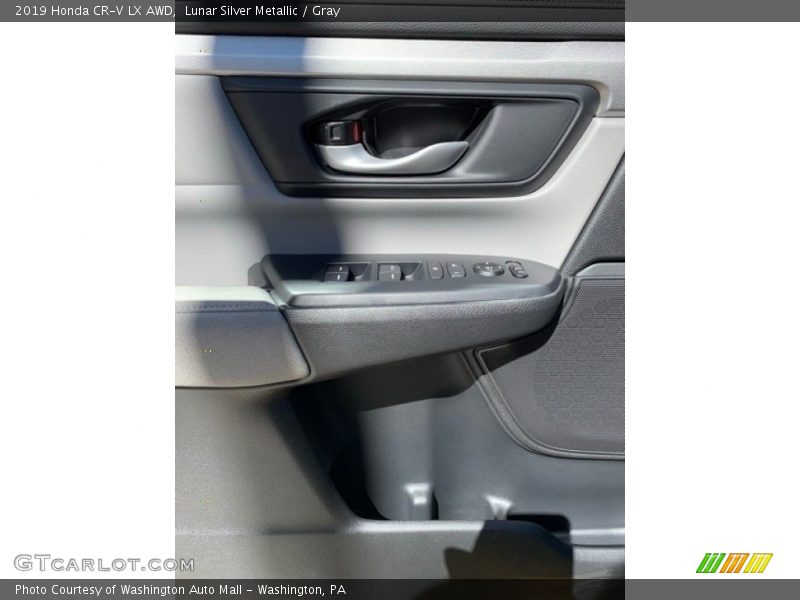 Lunar Silver Metallic / Gray 2019 Honda CR-V LX AWD