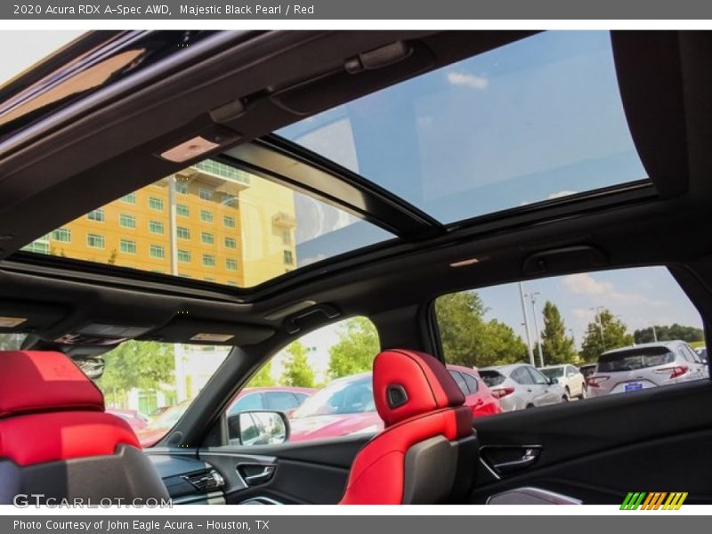 Sunroof of 2020 RDX A-Spec AWD