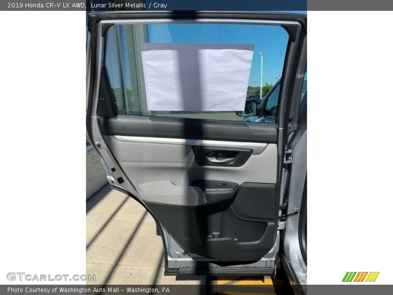 Lunar Silver Metallic / Gray 2019 Honda CR-V LX AWD