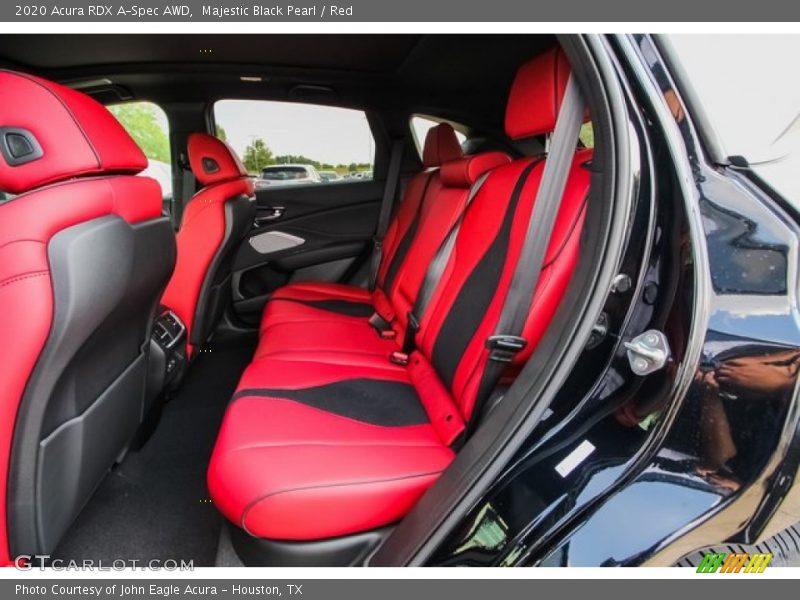 Rear Seat of 2020 RDX A-Spec AWD