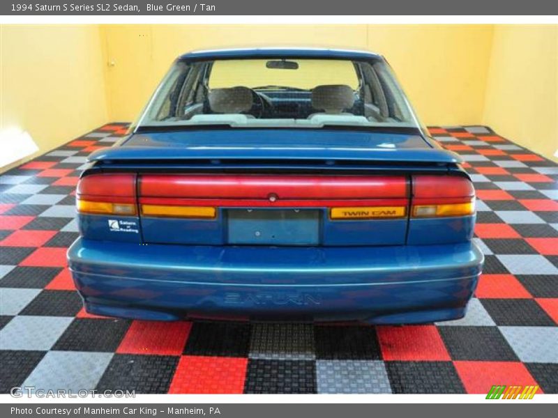 Blue Green / Tan 1994 Saturn S Series SL2 Sedan