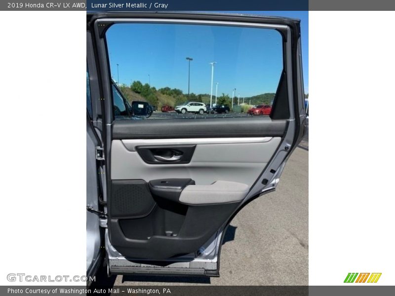 Lunar Silver Metallic / Gray 2019 Honda CR-V LX AWD