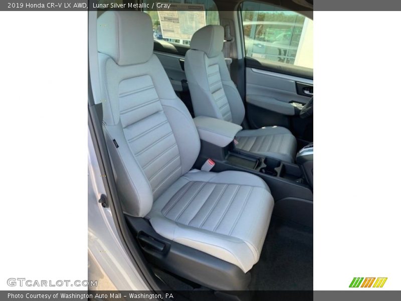 Lunar Silver Metallic / Gray 2019 Honda CR-V LX AWD