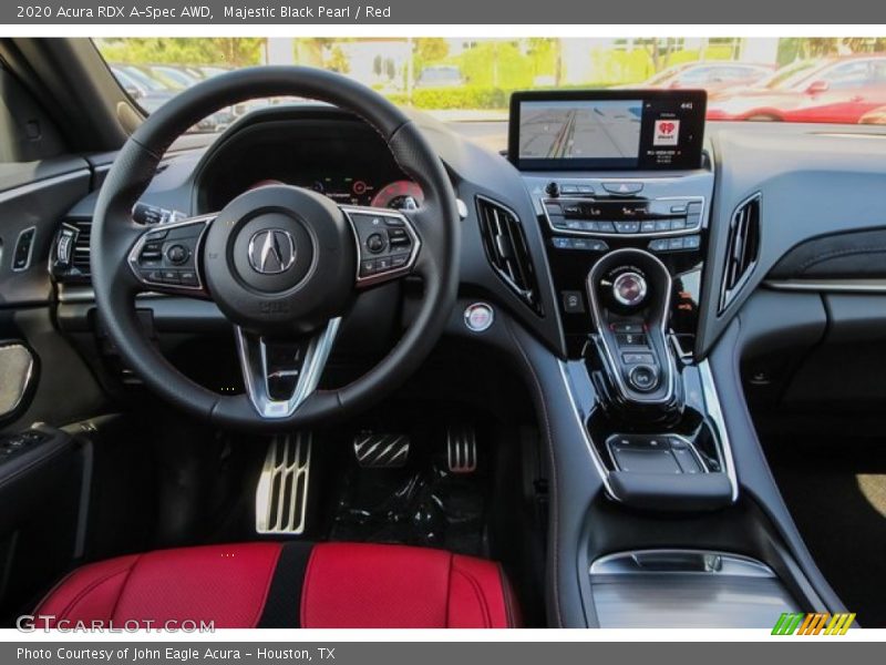 Dashboard of 2020 RDX A-Spec AWD