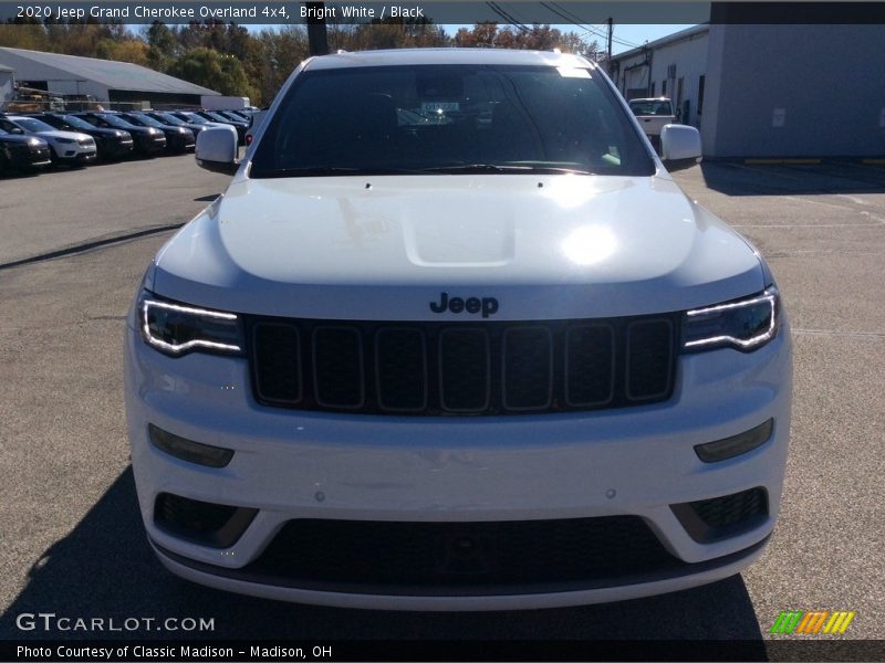 Bright White / Black 2020 Jeep Grand Cherokee Overland 4x4