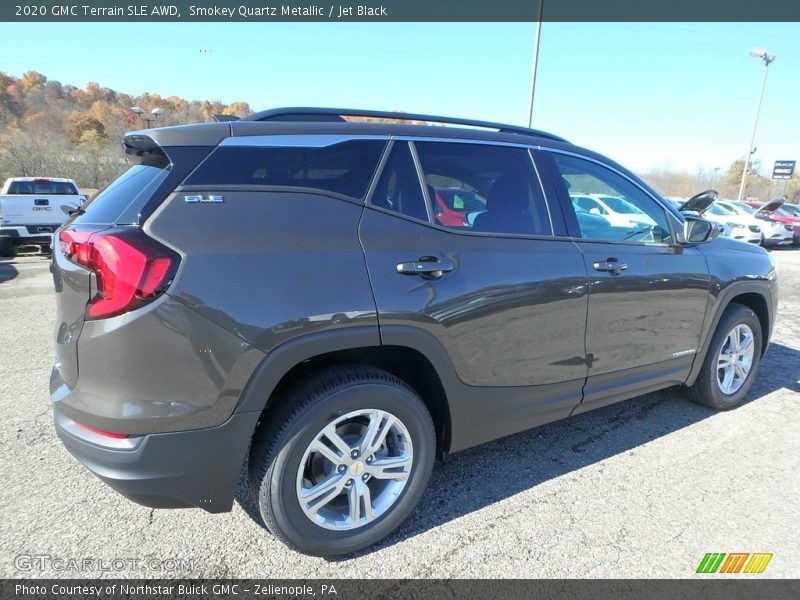 Smokey Quartz Metallic / Jet Black 2020 GMC Terrain SLE AWD