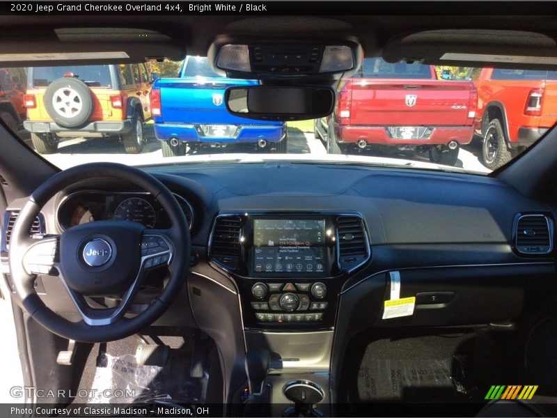 Bright White / Black 2020 Jeep Grand Cherokee Overland 4x4