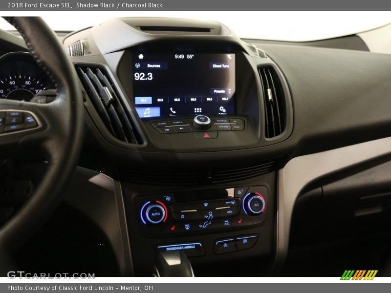 Shadow Black / Charcoal Black 2018 Ford Escape SEL