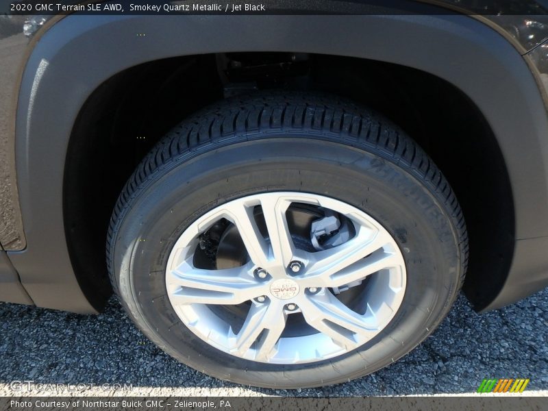 Smokey Quartz Metallic / Jet Black 2020 GMC Terrain SLE AWD