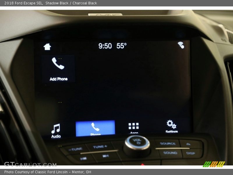 Shadow Black / Charcoal Black 2018 Ford Escape SEL