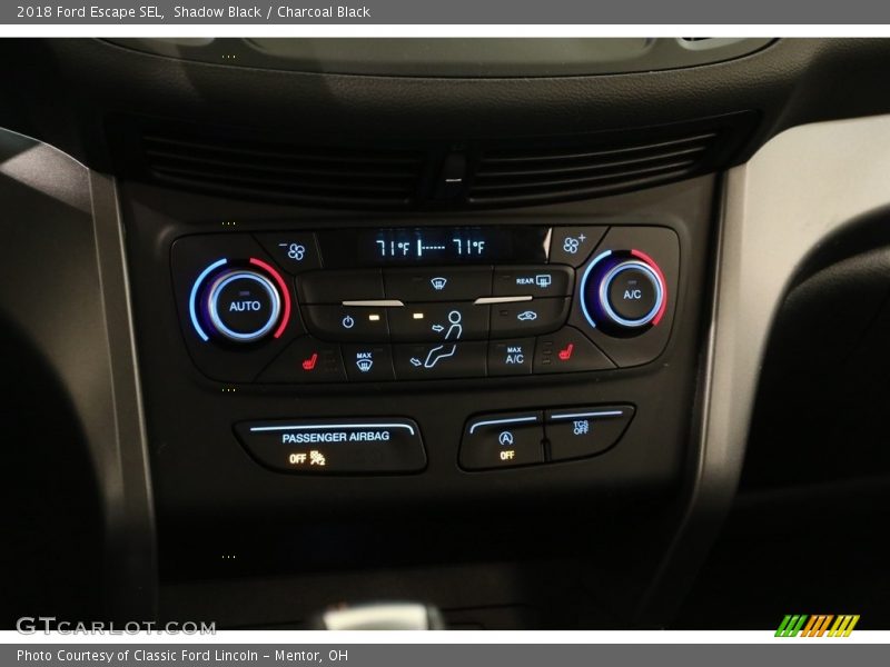 Shadow Black / Charcoal Black 2018 Ford Escape SEL