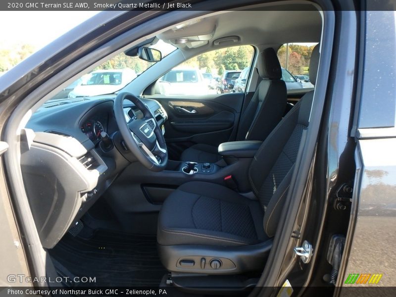 Smokey Quartz Metallic / Jet Black 2020 GMC Terrain SLE AWD