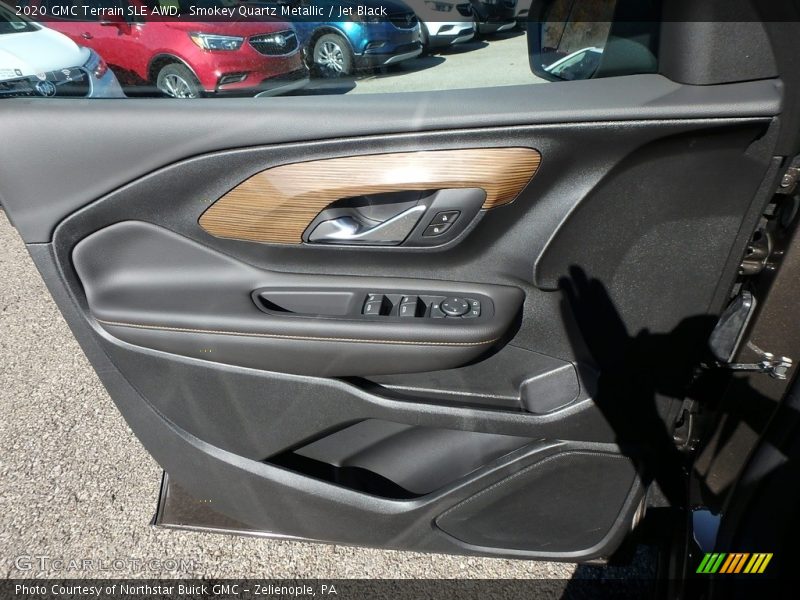 Smokey Quartz Metallic / Jet Black 2020 GMC Terrain SLE AWD