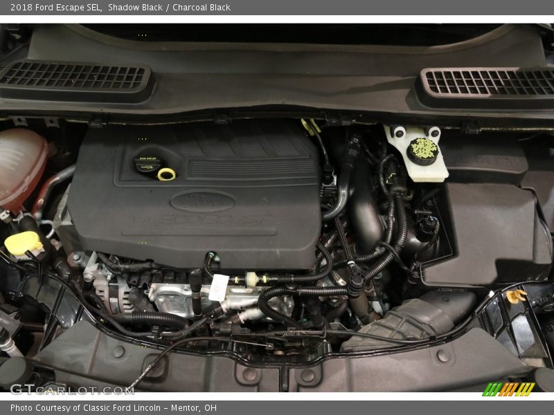 Shadow Black / Charcoal Black 2018 Ford Escape SEL