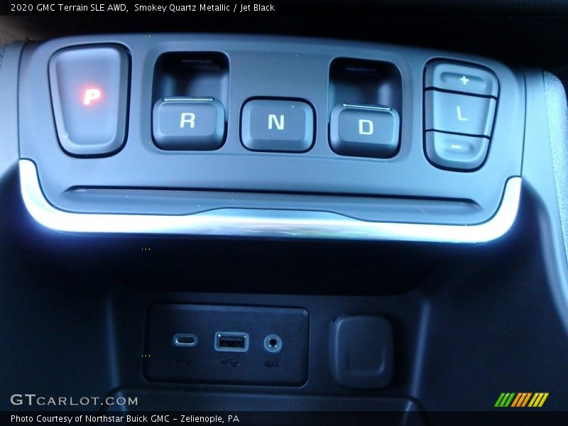 Smokey Quartz Metallic / Jet Black 2020 GMC Terrain SLE AWD