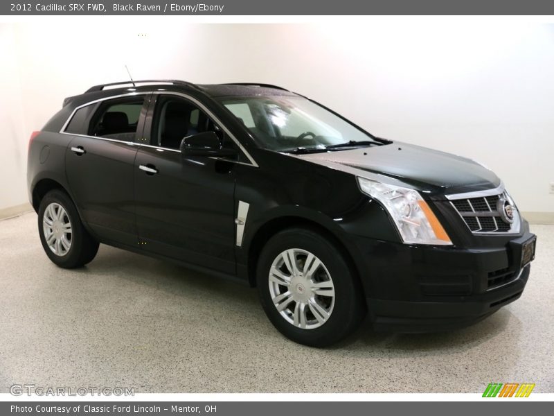 Black Raven / Ebony/Ebony 2012 Cadillac SRX FWD