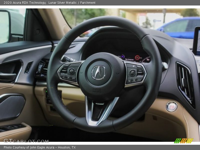 Lunar Silver Metallic / Parchment 2020 Acura RDX Technology