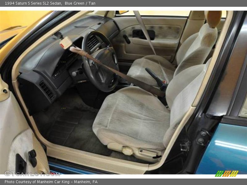 Blue Green / Tan 1994 Saturn S Series SL2 Sedan
