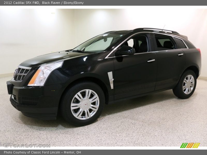 Black Raven / Ebony/Ebony 2012 Cadillac SRX FWD