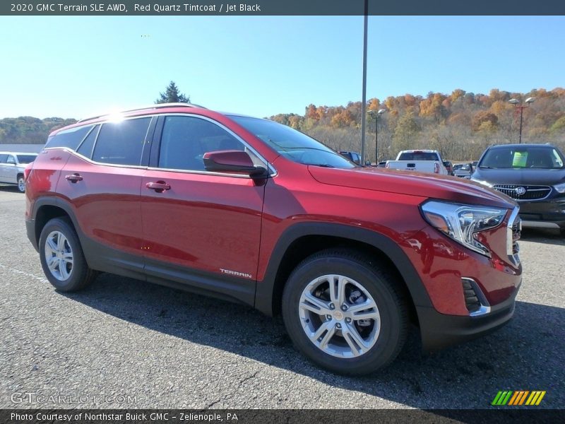 Red Quartz Tintcoat / Jet Black 2020 GMC Terrain SLE AWD