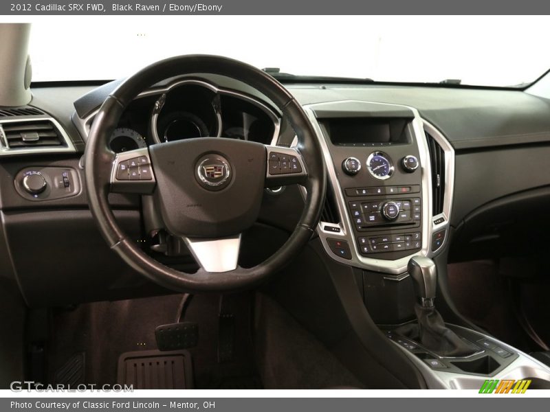 Black Raven / Ebony/Ebony 2012 Cadillac SRX FWD