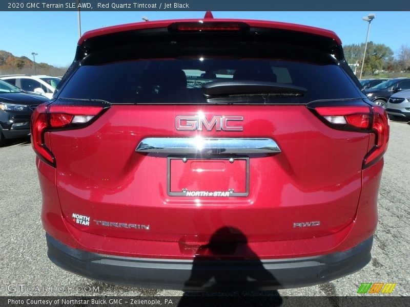 Red Quartz Tintcoat / Jet Black 2020 GMC Terrain SLE AWD